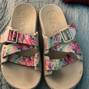 Tied Dye Chaco Slide